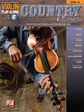 Hal Leonard Violin Play-Along Vol. 8: Country Classics